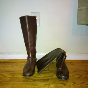 Michael Kors Chocolate Heeled Boots